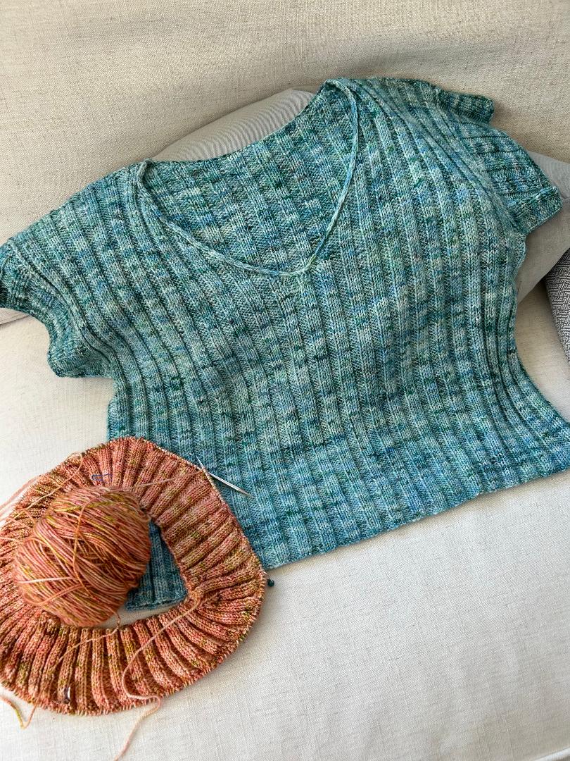 Ripple Crop Top KAL summer 2025