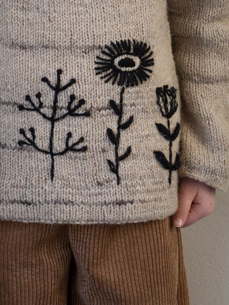 Embroidery on Knits by Judit Gummlich