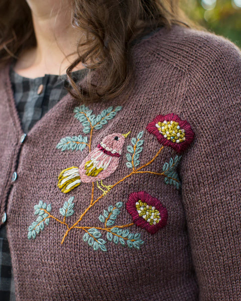 Embroidery on Knits by Judit Gummlich