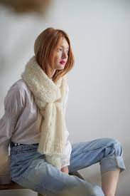 Mohair Quick Scarf Kit