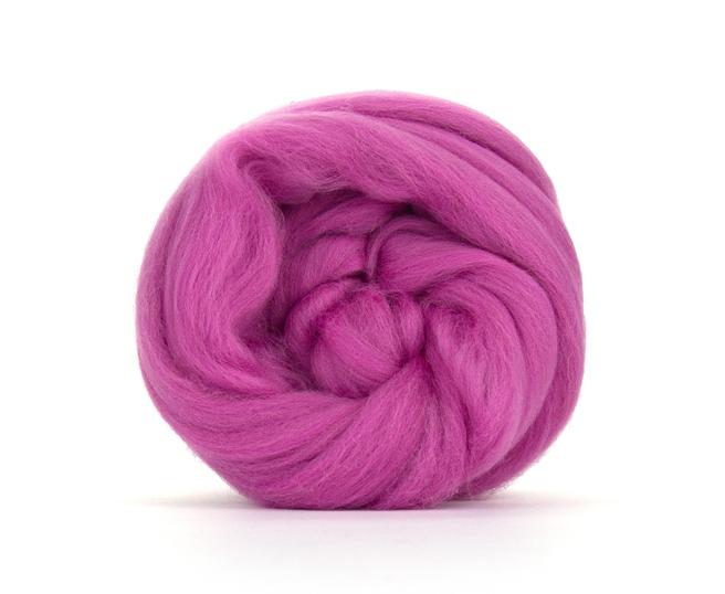 MERINO WOOL ROVING - HOT PINK – GANXXET