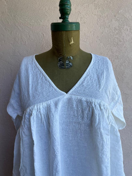 Meg By Design French Linen Tunic